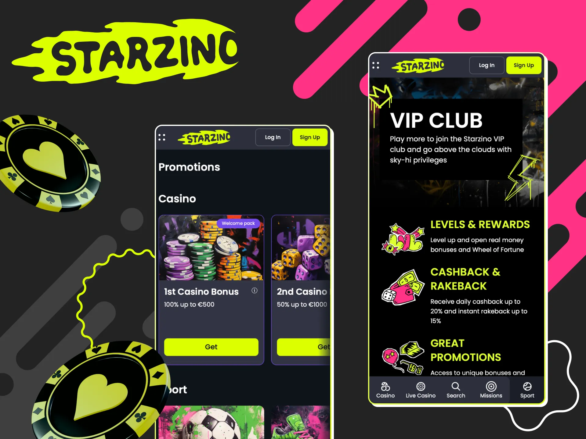 Online casino Starzino biedt spelers veel voordelen: VIP-club, bonussen en nog veel meer.